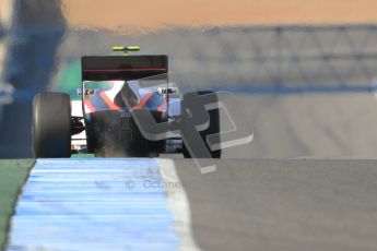 © Octane Photographic Ltd. GP2 Winter testing Jerez Day 1, Tuesday 28th February 2012. Rapax, Daniel de Jong. Digital Ref :