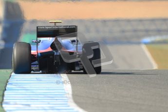 © Octane Photographic Ltd. GP2 Winter testing Jerez Day 1, Tuesday 28th February 2012. iSport International, Jolyon Palmer. Digital Ref :