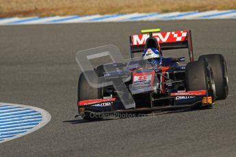 © Octane Photographic Ltd. GP2 Winter testing Jerez Day 1, Tuesday 28th February 2012. iSport International, Jolyon Palmer. Digital Ref :