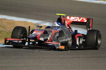 © Octane Photographic Ltd. GP2 Winter testing Jerez Day 1, Tuesday 28th February 2012. iSport International, Jolyon Palmer. Digital Ref :
