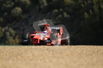 © Octane Photographic Ltd. GP2 Winter testing Jerez Day 1, Tuesday 28th February 2012. Arden International, Simon Trummer. Digital Ref :