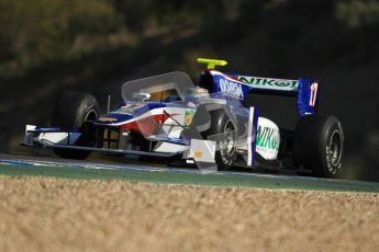© Octane Photographic Ltd. GP2 Winter testing Jerez Day 1, Tuesday 28th February 2012. Trident Racing, Julian Leal. Digital Ref :