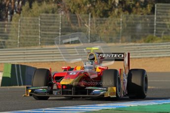 © Octane Photographic Ltd. GP2 Winter testing Jerez Day 1, Tuesday 28th February 2012. Racing Engineering, Nathanael Berthon. Digital Ref :
