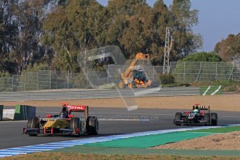 © Octane Photographic Ltd. GP2 Winter testing Jerez Day 1, Tuesday 28th February 2012. DAMS, Davide Valsecchi. Digital Ref :