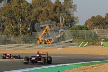 © Octane Photographic Ltd. GP2 Winter testing Jerez Day 1, Tuesday 28th February 2012. iSport International, Marcus Ericsson. Digital Ref :