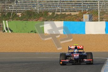 © Octane Photographic Ltd. GP2 Winter testing Jerez Day 1, Tuesday 28th February 2012. iSport International, Jolyon Palmer. Digital Ref :