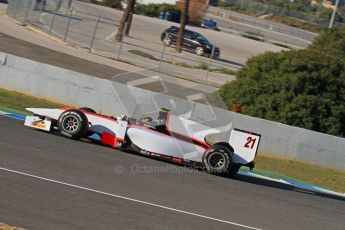 © Octane Photographic Ltd. GP2 Winter testing Jerez Day 1, Tuesday 28th February 2012. Rapax, Daniel de Jong. Digital Ref :