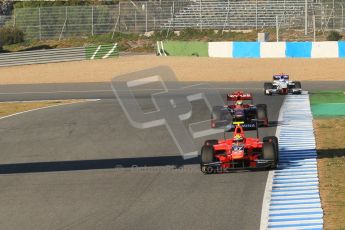 © Octane Photographic Ltd. GP2 Winter testing Jerez Day 1, Tuesday 28th February 2012. Marussia Carlin, Rio Haryanto. Digital Ref :