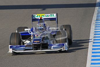 © Octane Photographic Ltd. GP2 Winter testing Jerez Day 1, Tuesday 28th February 2012. Trident Racing, Julian Leal. Digital Ref :