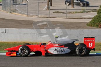 © Octane Photographic Ltd. GP2 Winter testing Jerez Day 1, Tuesday 28th February 2012. Scuderia Coloni, Fabio Onidi. Digital Ref :