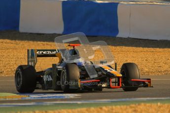 © Octane Photographic Ltd. GP2 Winter testing Jerez Day 1, Tuesday 28th February 2012. Caterham Racing, Rodolfo Gonzales. Digital Ref :