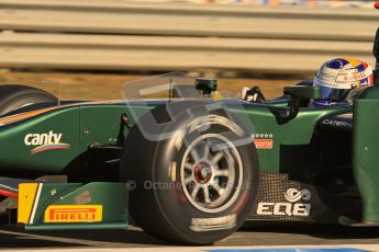 © Octane Photographic Ltd. GP2 Winter testing Jerez Day 1, Tuesday 28th February 2012. Caterham Racing, Rodolfo Gonzales. Digital Ref :