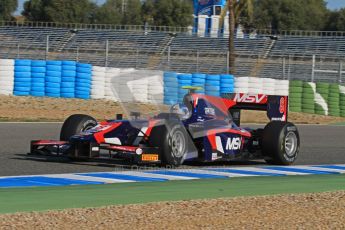 © Octane Photographic Ltd. GP2 Winter testing Jerez Day 1, Tuesday 28th February 2012. iSport International, Jolyon Palmer. Digital Ref :