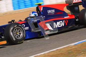 © Octane Photographic Ltd. GP2 Winter testing Jerez Day 1, Tuesday 28th February 2012. iSport International, Jolyon Palmer. Digital Ref :