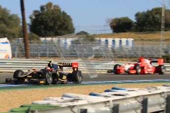 © Octane Photographic Ltd. GP2 Winter testing Jerez Day 1, Tuesday 28th February 2012. Lotus GP, Esteban Gutierrez. Digital Ref :
