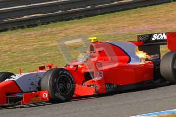 © Octane Photographic Ltd. GP2 Winter testing Jerez Day 1, Tuesday 28th February 2012. Arden International, Luiz Razia. Digital Ref :