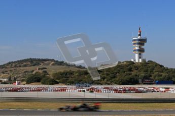 © Octane Photographic Ltd. GP2 Winter testing Jerez Day 1, Tuesday 28th February 2012. Lotus GP, James Calado. Digital Ref :