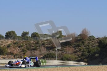 © Octane Photographic Ltd. GP2 Winter testing Jerez Day 1, Tuesday 28th February 2012. Trident Racing, Julian Leal. Digital Ref :