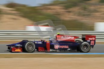 © Octane Photographic Ltd. GP2 Winter testing Jerez Day 1, Tuesday 28th February 2012. Venezuela GP Lazarus, Vittorio Ghirelli. Digital Ref :