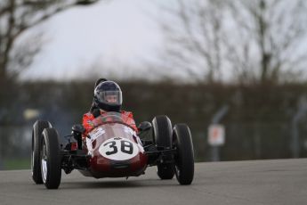 © Octane Photographic Ltd. HSCC Donington Park 17th March 2012. 500cc F3. Kerry Horan - Trenberth Vincent. Digital ref : 0245cb7d5243