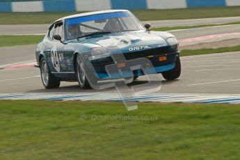© Octane Photographic Ltd. HSCC Donington Park 17th March 2012. 70’s Road Sports Championship. Charles Barter - Datsun 240Z. Digital ref : 0239cb1d6368