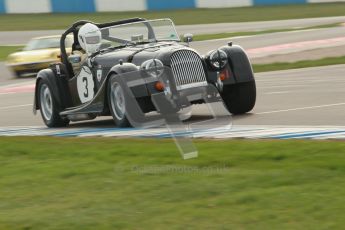 © Octane Photographic Ltd. HSCC Donington Park 17th March 2012. 70’s Road Sports Championship. Paul Conway - Morgan Plus 8. Digital ref : 0239cb1d6380