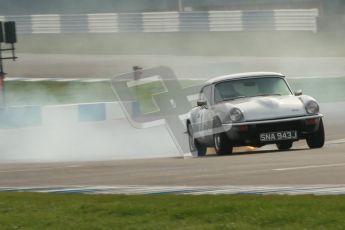 © Octane Photographic Ltd. HSCC Donington Park 17th March 2012. 70’s Road Sports Championship. John Thomason - Triumph GT6 MKiii. Digital ref : 0239cb1d6427