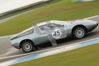 © Octane Photographic Ltd. HSCC Donington Park 17th March 2012. 70’s Road Sports Championship. Graham Burgess - Maserati Bora. Digital ref : 0239cb1d6517