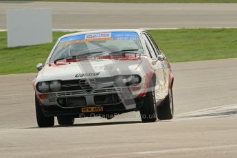 © Octane Photographic Ltd. HSCC Donington Park 17th March 2012. 70’s Road Sports Championship. Bob Trotter - Alfa Romeo 2000 GTV. Digital ref : 0239cb7d3476