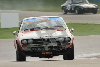 © Octane Photographic Ltd. HSCC Donington Park 17th March 2012. 70’s Road Sports Championship. Bob Trotter - Alfa Romeo 2000 GTV. Digital ref : 0239cb7d3520
