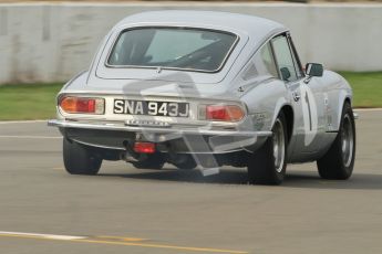 © Octane Photographic Ltd. HSCC Donington Park 17th March 2012. 70’s Road Sports Championship. John Thomason - Triumph GT6 MKiii. Digital ref : 0239cb7d3571