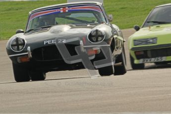 © Octane Photographic Ltd. HSCC Donington Park 17th March 2012. 70’s Road Sports Championship. Robert Gate - Jaguar E Type. Digital ref : 0239cb7d3623