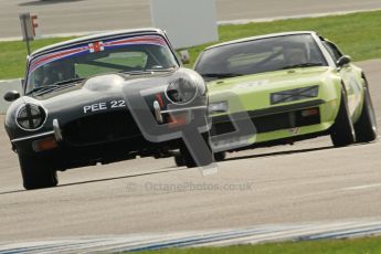 © Octane Photographic Ltd. HSCC Donington Park 17th March 2012. 70’s Road Sports Championship. Robert Gate - Jaguar E Type. Digital ref : 0239cb7d3625