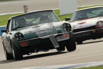 © Octane Photographic Ltd. HSCC Donington Park 17th March 2012. 70’s Road Sports Championship. Robert Barter - Jensen Healey.  Digital ref : 0239cb7d3633