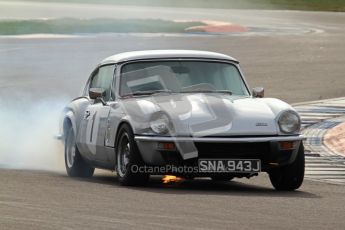 © Octane Photographic Ltd. HSCC Donington Park 17th March 2012. 70’s Road Sports Championship. John Thomason - Triumph GT6 MKiii. Digital ref : 0239lw7d3767