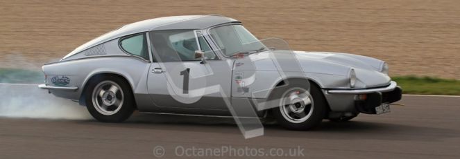 © Octane Photographic Ltd. HSCC Donington Park 17th March 2012. 70’s Road Sports Championship. John Thomason - Triumph GT6 MKiii. Digital ref : 0239lw7d3773
