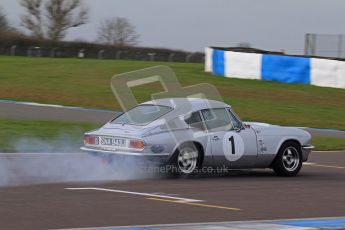 © Octane Photographic Ltd. HSCC Donington Park 17th March 2012. 70’s Road Sports Championship. John Thomason - Triumph GT6 MKiii. Digital ref : 0239lw7d3781