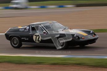 © Octane Photographic Ltd. HSCC Donington Park 17th March 2012. 70’s Road Sports Championship. James Dean - Lotus Europa. Digital ref : 0239lw7d3895