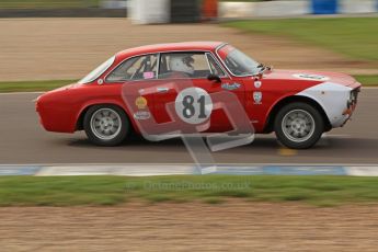 © Octane Photographic Ltd. HSCC Donington Park 17th March 2012. 70’s Road Sports Championship. John Dobson - Alfa Romeo 2000 GTV. Digital ref : 0239lw7d4088