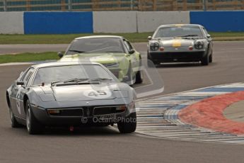 © Octane Photographic Ltd. HSCC Donington Park 17th March 2012. 70’s Road Sports Championship. Graham Burgess - Maserati Bora. Digital ref : 0239lw7d4178