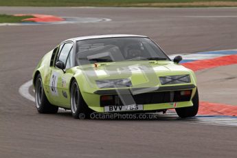 © Octane Photographic Ltd. HSCC Donington Park 17th March 2012. 70’s Road Sports Championship. Mark Bennett - Renault Alpine A310. Digital ref : 0239lw7d4249