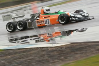 © Octane Photographic Ltd. HSCC Donington Park 18th May 2012. Classic Formula 3 Championship including Tony Brise Derek Bell Trophies Race. Jeremy Smith - F1 March 2-4-0. Digital ref : 0248cb1d8479