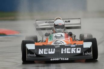 © Octane Photographic Ltd. HSCC Donington Park 18th May 2012. Classic Formula 3 Championship including Tony Brise Derek Bell Trophies Race. Jeremy Smith - F1 March 2-4-0. Digital ref : 0248cb7d5831