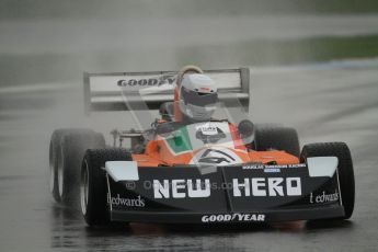 © Octane Photographic Ltd. HSCC Donington Park 18th May 2012. Classic Formula 3 Championship including Tony Brise Derek Bell Trophies Race. Jeremy Smith - F1 March 2-4-0. Digital ref : 0248cb7d5892