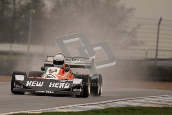 © Octane Photographic Ltd. HSCC Donington Park 18th May 2012. Classic Formula 3 Championship including Tony Brise Derek Bell Trophies Race. Jeremy Smith - F1 March 2-4-0. Digital ref : 0248lw7d9502