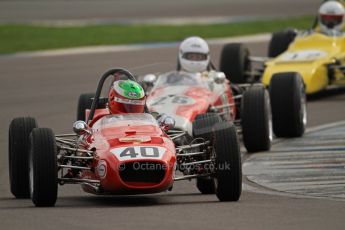 © Octane Photographic Ltd. HSCC Donington Park 17th March 2012. Classic Racing Cars. Samuel Mitchell - Merlyn Mk20. Digital ref : 0244cb7d4821