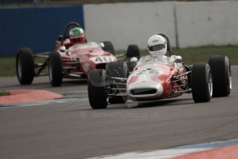 © Octane Photographic Ltd. HSCC Donington Park 17th March 2012. Classic Racing Cars. Steve Seaman - Brabham BT21. Digital ref : 0244cb7d4858