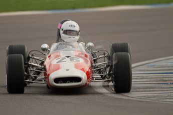 © Octane Photographic Ltd. HSCC Donington Park 17th March 2012. Classic Racing Cars. Steve Seaman - Brabham BT21. Digital ref : 0244cb7d5015