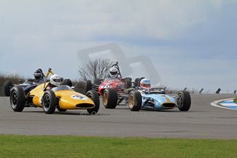 © Octane Photographic Ltd. HSCC Donington Park 17th March 2012. Classic Racing Cars. Brian Ashby - Emeryson Formula 1. Digital ref : 0244lw7d7362