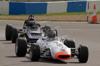 © Octane Photographic Ltd. HSCC Donington Park 17th March 2012. Classic Racing Cars. Stuart Tizzard - Chevron B15C. Digital ref : 0244lw7d7867